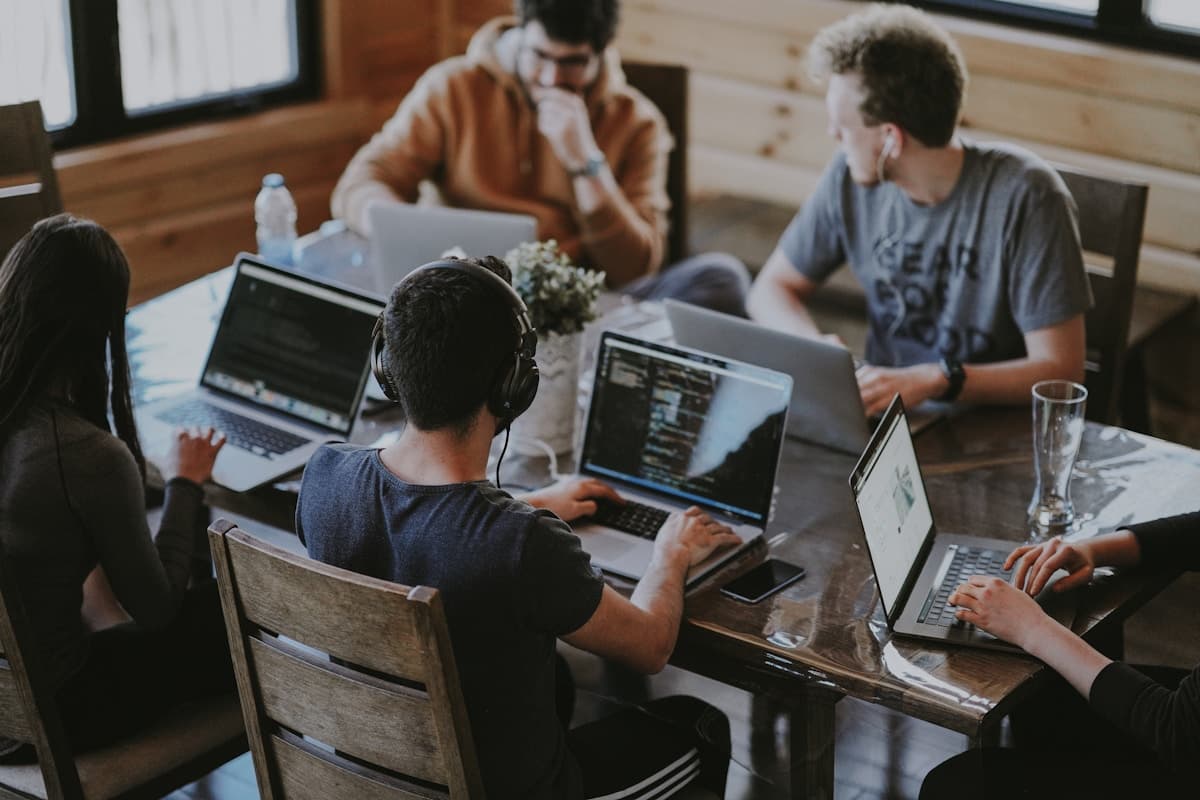 Women collaborating and taking the first step in a career restart